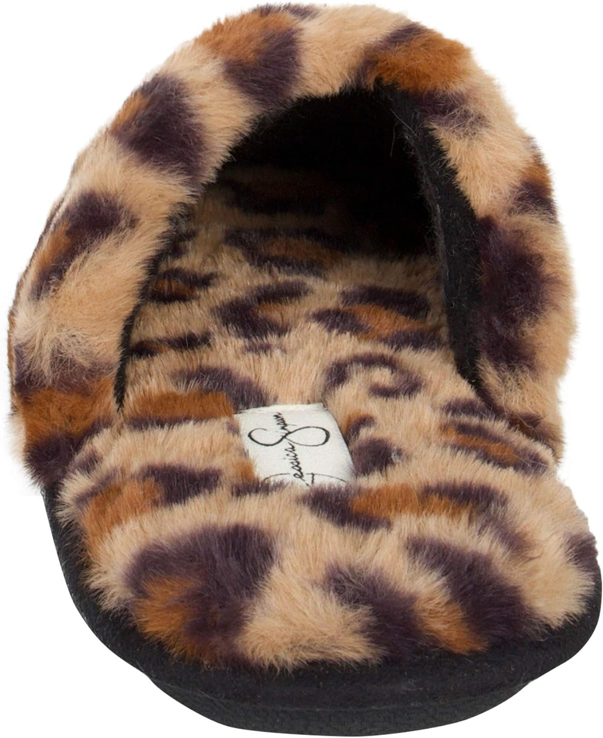 Womens Comfy Faux Fur House Slipper Scuff Memory Foam Slip on Anti-Skid Soleslipper